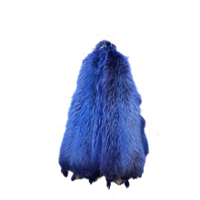 High Quality Natural raccoon skin Dyed Real Raccoon Fur for hood